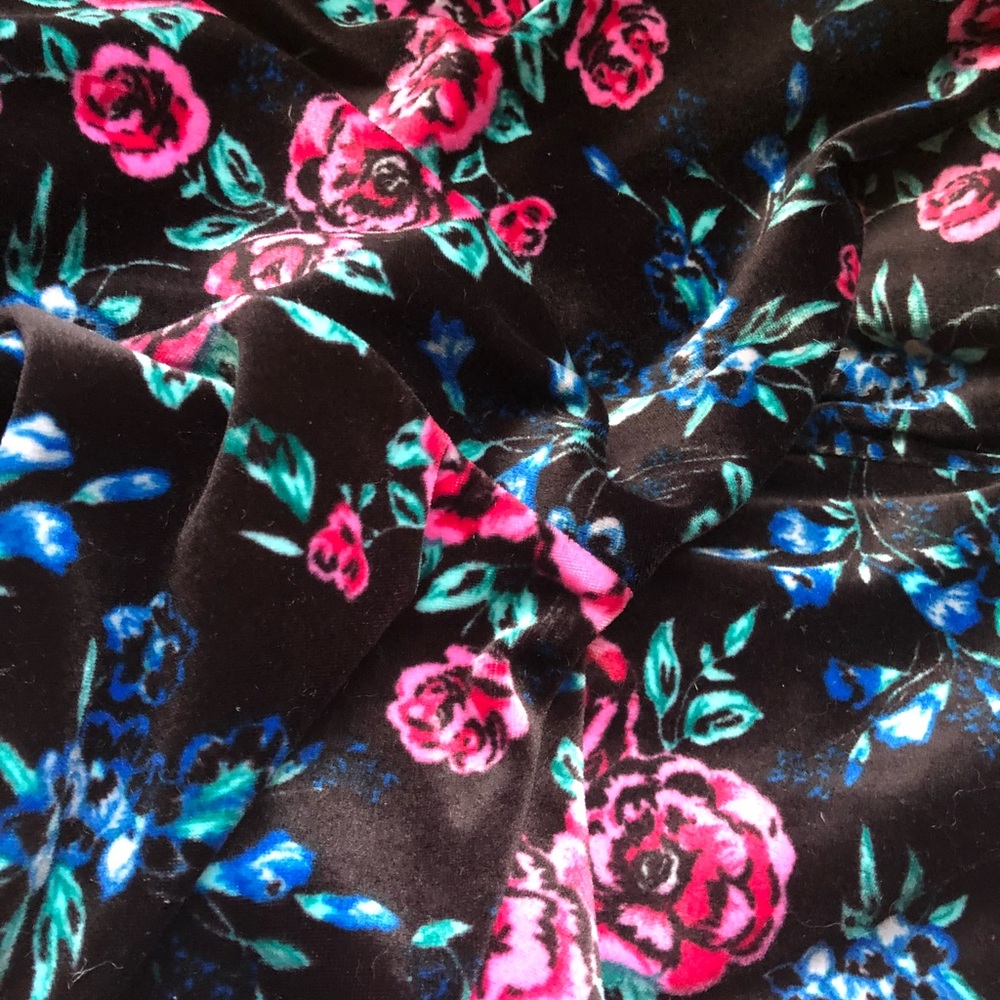 Velvet floral Sweater - Picture 7 of 7